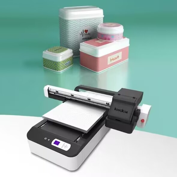 Nicolechen921's tweet image. A1 A2 60x90cm flatbed UV Printer for Glass Bottle Phone Case Printing KK-6090

📷60X90cm big side platform.
📷4pcs Epson XP600 heads installation.
📷The perfect printer for all objects printing with varnish.

kongkimjet.com/kk-6090-a1-a2-…
#Printing #Textileprinter #Printerinks #Inks