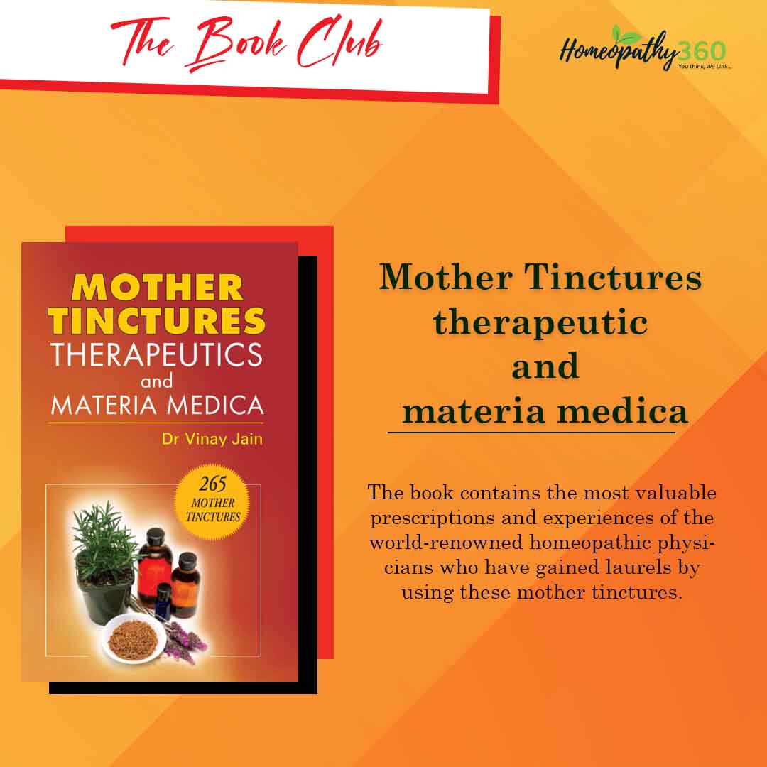 Homeopathic Book on Mother Tinctures- Therapeutic and Materia Medica
Read More: homeopathy360.com/homeopathic-bo…
 #MotherTinctures, #MotherTincturesbook, #homeopathicbookonmothertincture,  #homeopathicbook,  #bjainbooks, #ClinicalCases, #Drvinayjain, #Organonbook, #Philosophybook