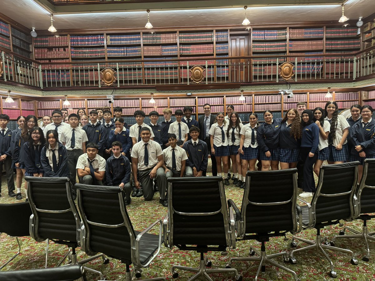 Hosting Westfields Sports High School at Parliament.