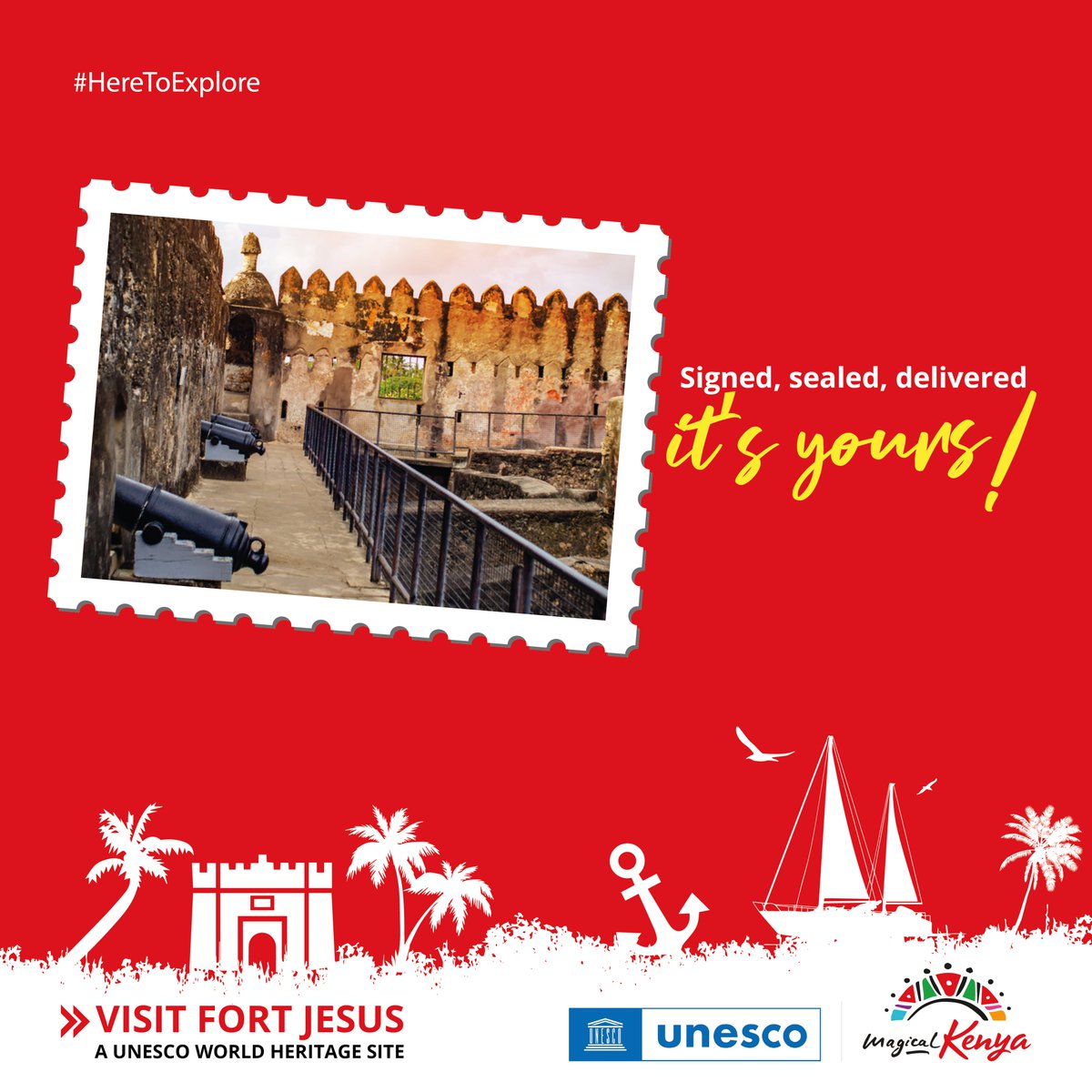 magicalkenya's tweet photo. Heritage, is that beautiful letter written by history and addressed to you. You begin to read it when you walk through the doors of Fort Jesus.
#HereToExplore #VisitFortJesus #MagicalKenya https://t.co/tMKY53wz2t