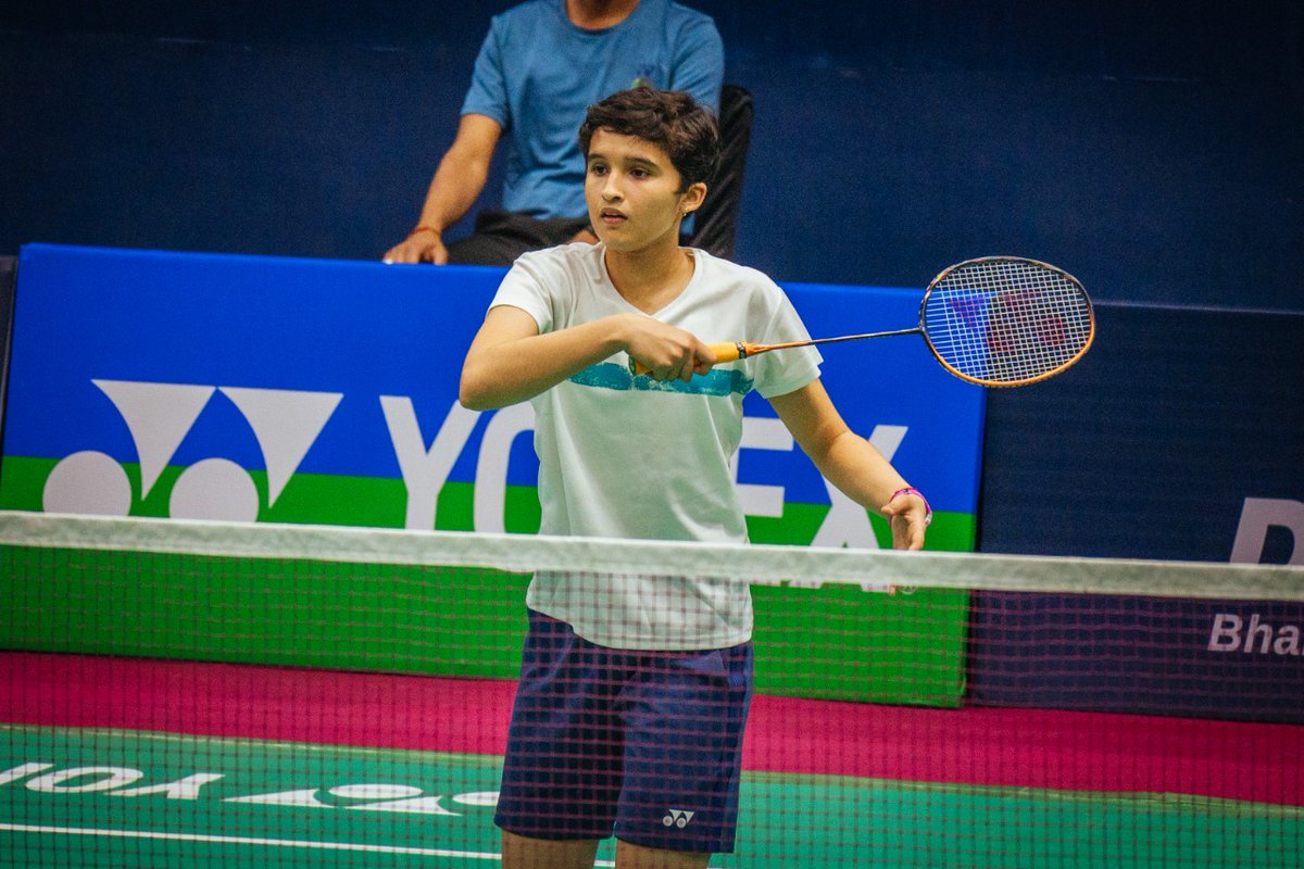 16 yrs young Unnati Hooda stuns compatriot & India's No. 2 shuttler Aakarshi Kashyap 15-21, 21-19, 21-18 in opening round of Syed Modi India International at Lucknow. 

#SyedModi2023