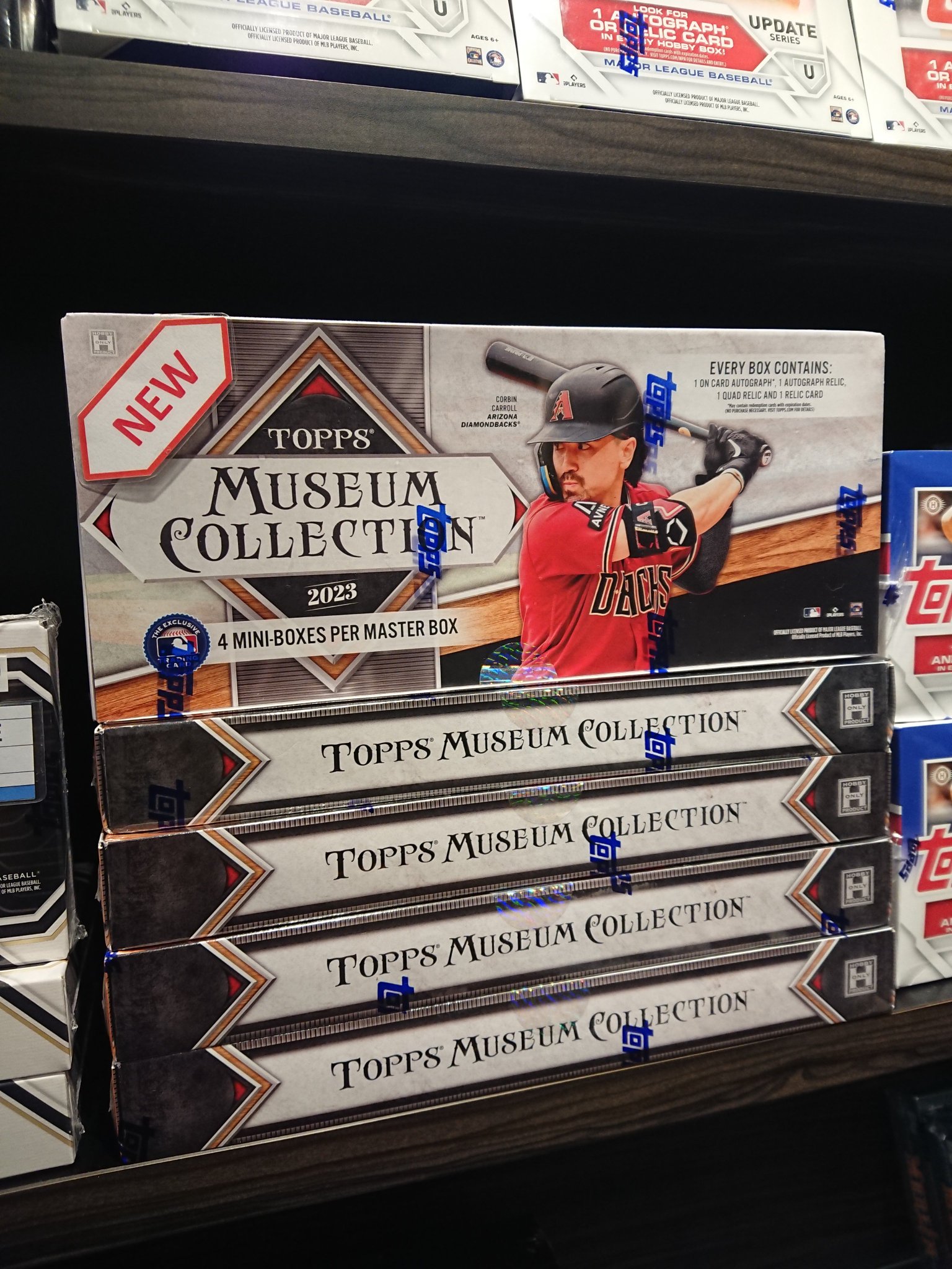 Topps 2023 MUSEUM COLLECTION　新品未開封ミニBOX Topps 2023 MUSEUM COLLECTION 新品未開封ミニBOX
