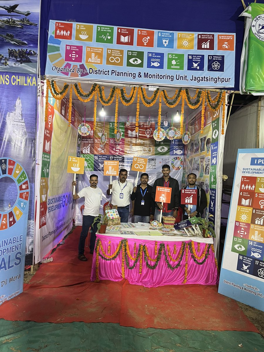 jitendradash70's tweet photo. @SDGOdisha is all set to raise awareness among youth, students and the public regarding SDGs at #KalingaBaliyatra ,#Paradip
Organized by District Planning &Monitoring Unit, Jagatsinghpur.
To know more, come visit the SDG Stall.
#SDG4ODISHA
#LocalisingSDGs
@CollectorJspur https://t.co/PJmTvpim7r