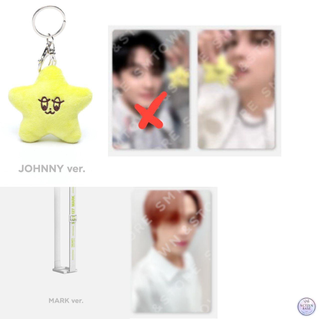 NCT127 STARFISH DOLL KEYRING MD ジョンウ NCT 127 - Black Starfish Doll Keyring [2025 4th Tour 'NEO