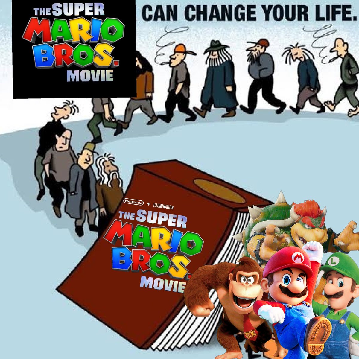 AngelRandomXD's tweet photo. Mario movie https://t.co/43BT6kD7Lo