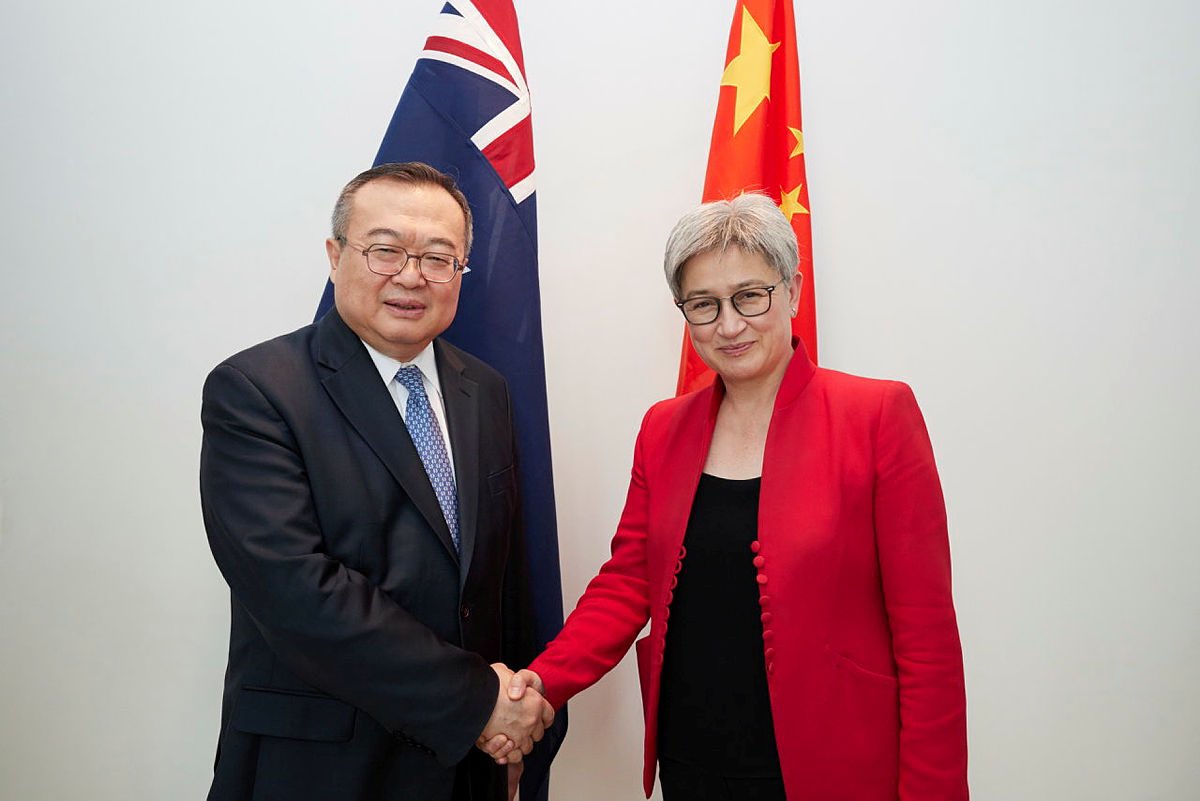 Today I met Minister Liu Jianchao, from the International Department of the Chinese Communist Party. We had a frank discussion about bilateral relations, including consular matters, and the importance of international law, rules and norms to peace and security in the region.