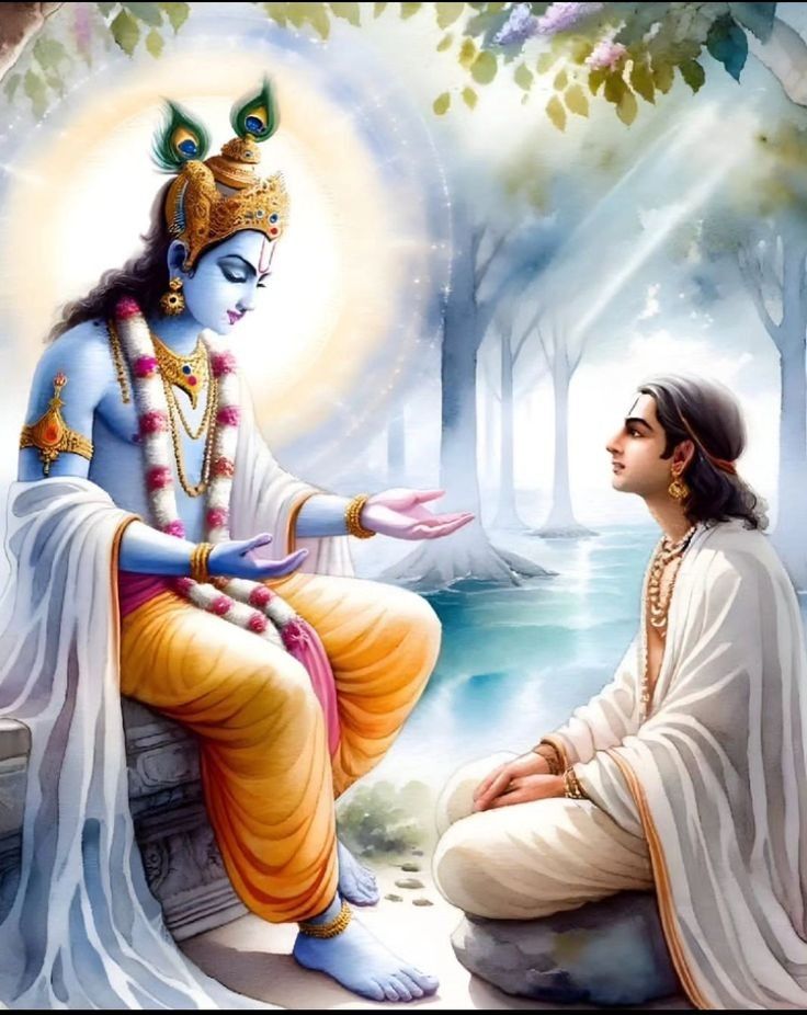KrishnaDharma's tweet photo. Make God your guide. https://t.co/rUPdxrcI4G