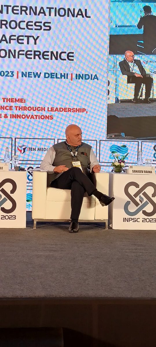 INPSCIndia's tweet photo. Delighted to share Opening Panel (Perspectives on Process Safety from Around the World) 1100-1200 Hrs at the 6th Annual International Process Safety Conference #INPSC 2023
📌29 November 2023, Hotel Le Méridien, New Delhi, India
#process #safety #INPSC23 #hsse #productsafety https://t.co/S11oAUduEE