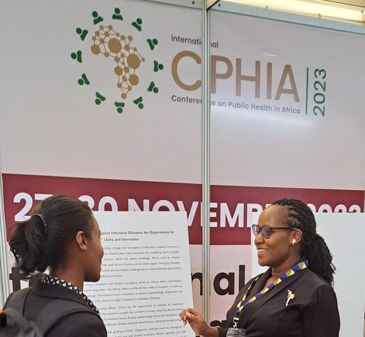 OmbatiRose's tweet photo. I am delighted to be selected among the finalists in the #CPHIA2023 creative contest! Amongst amazing submissions, my submission essay was on 'Africa's Fight Against Infectious Diseases: An Opportunity for Unity and Innovation @CPHIA_AfricaCDC @AfricaCDC https://t.co/Cfr3CDeSVn