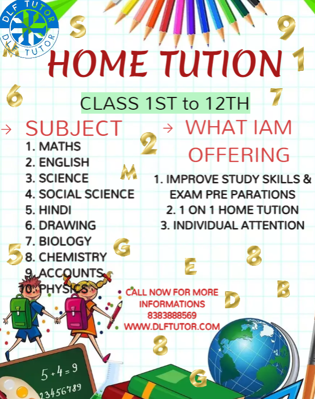 dlfteacherswala's tweet photo. We are providing home tutor in DLF home tutor . you are searching the best tutor . Gurugram city offers you the best tuition class in by proficient and skilled tutors to help you in your studies.
Visit us : https://t.co/WCeMSt1RhP
Contact us : 8383888569
#gurugram #gurugramtutor https://t.co/YGMebL5MIR