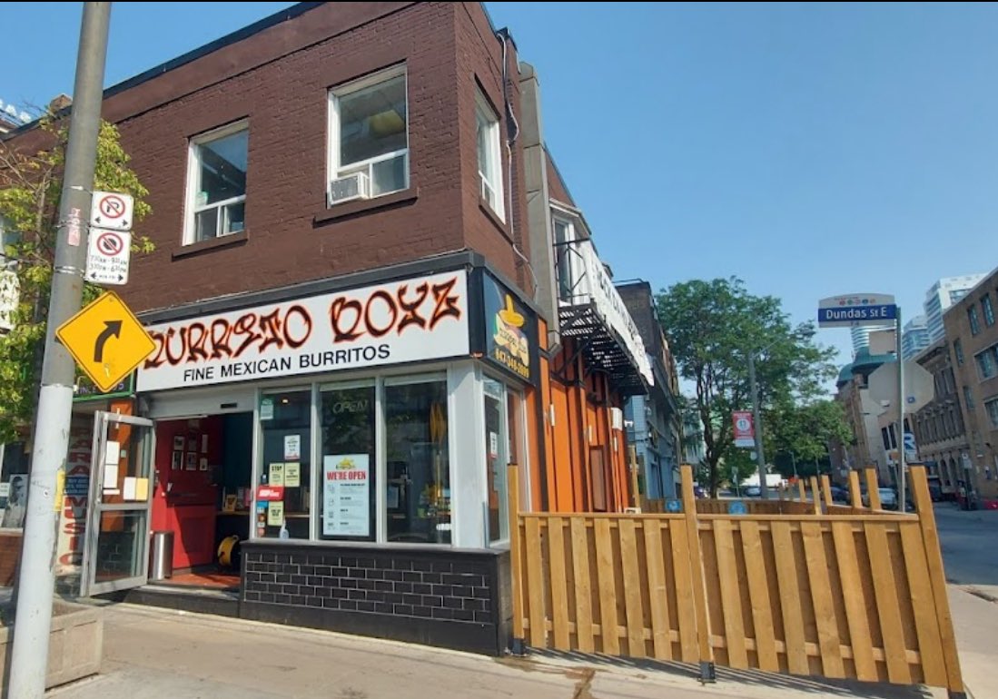 Using only a restaurant, tell us where you went to college