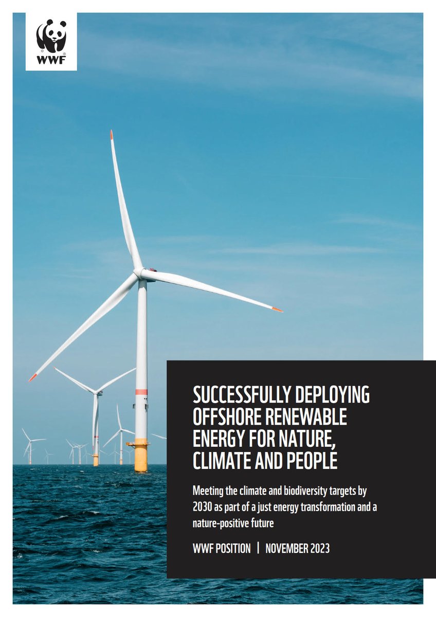 WWF Oceans 🌊 (@wwfleadoceans) on Twitter photo 📈Global #OffshoreWind is expected to grow from 40 GW in 2020 to reach 630 GW by 2050
Read <a href="/WWF/">WWF</a>'s recommendations for a faster, greener and fairer deployment of offshore renewable energy as part of a just energy transformation and a #naturepositive future. wwfint.awsassets.panda.org/downloads/wwf-… 📈Global #OffshoreWind is expected to grow from 40 GW in 2020 to reach 630 GW by 2050
Read <a href="/WWF/">WWF</a>'s recommendations for a faster, greener and fairer deployment of offshore renewable energy as part of a just energy transformation and a #naturepositive future. wwfint.awsassets.panda.org/downloads/wwf-…