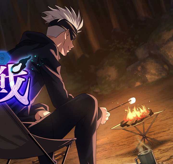 fushiqruo's tweet photo. the little fire he made i teared up https://t.co/qEDRQFF9k7
