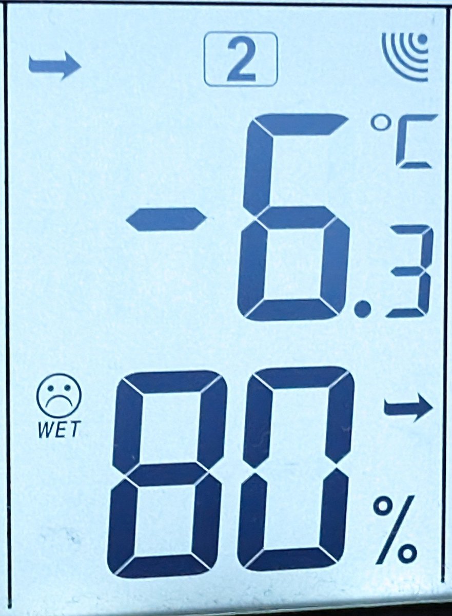 Current grass temperature here 🥶