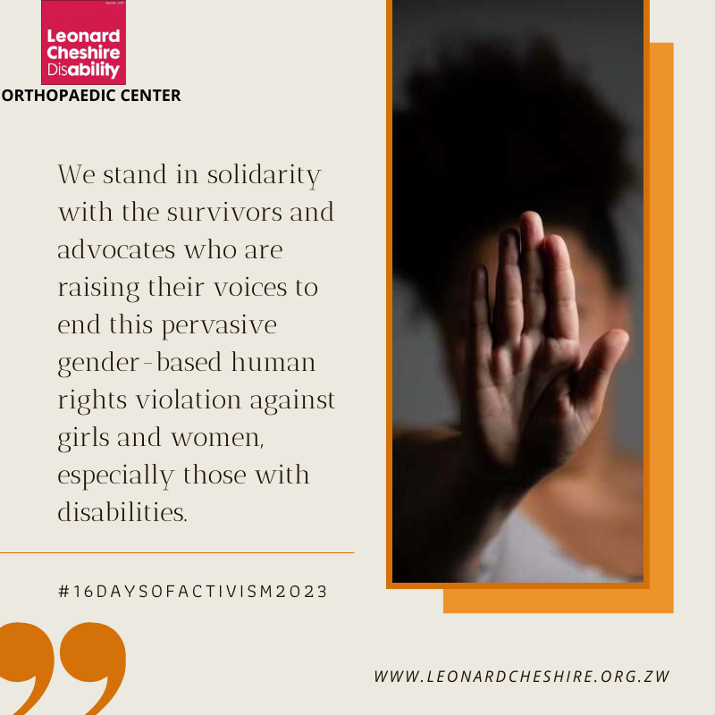 Today we are celebrating Human Rights Day and the end of #16DaysOfActivism by reaffirming our commitment to uphold the dignity and rights of all people, especially those who face discrimination and violence because of their gender, disability or any other factor.

#stopGBV