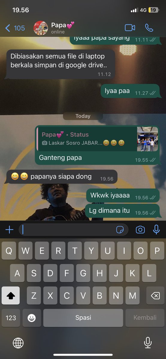 neitborhud's tweet photo. Wkwk lucu bgt bapak ku<3 https://t.co/D55VtXoG9O