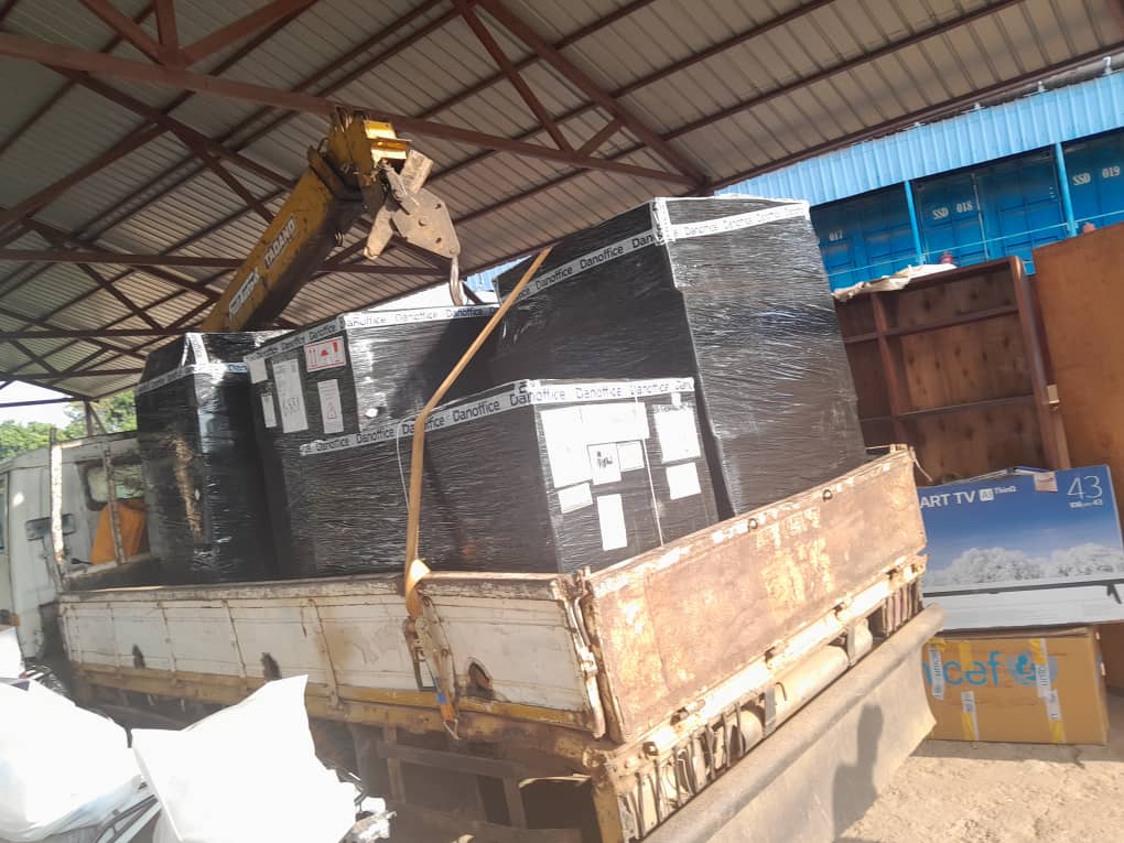 _freightintime's tweet photo. Freight In Time South Sudan: Bridging Hope and Humanity! 🤝
In a profound collaboration, UNICEF Supply Division has chosen Freight in Time South Sudan to embark on a mission of compassion, spanning from #Denmark to #Juba. 🚢

#FreightInTime #LogisticsHeroes #HopeForSouthSudan 🌐 https://t.co/S6pQYmJwGY