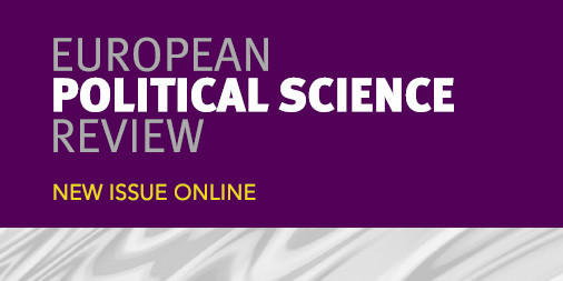 NEW ISSUE from @EPSRjournal - European Political Science Review - Volume 15 - Issue 4 - cup.org/3ueRqp3 Where not #OpenAccess the articles in this issue are free to read until the end of 2023