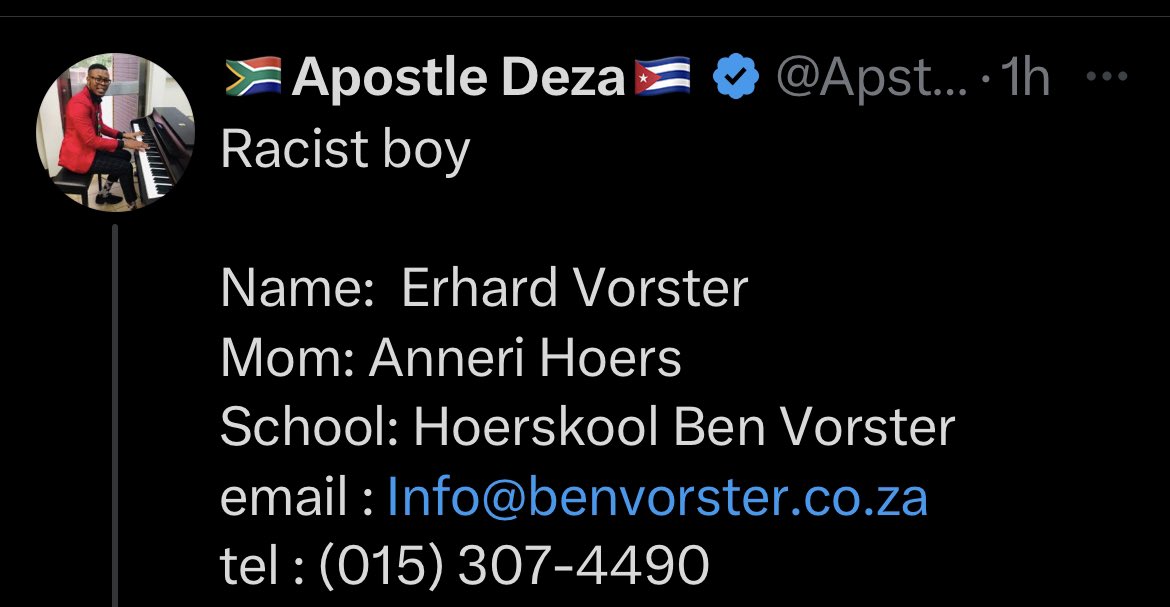 🇿🇦Apostle Deza Mekgwe🇨🇺 tweet media