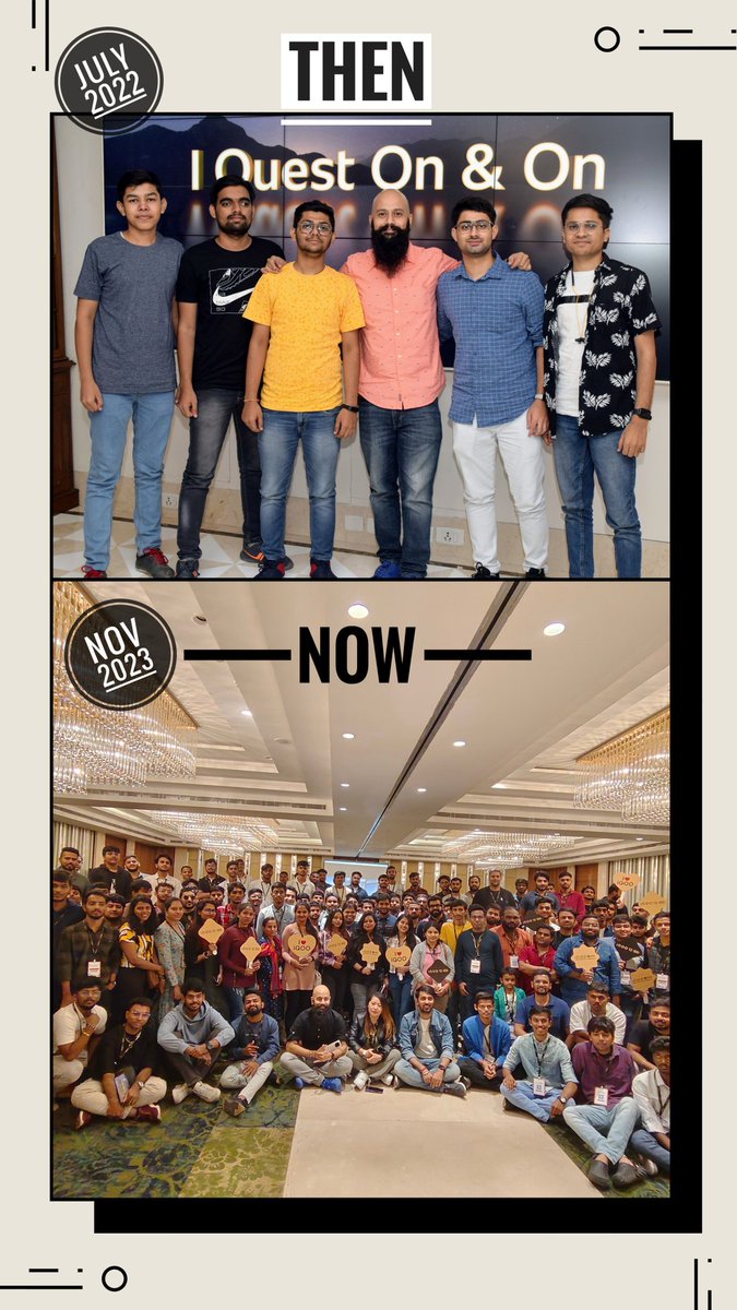 parakram_h's tweet photo. #iQOOCommunity - Growing stronger every day ❤️

Our first community meet-up had five users and we were taking baby-steps!

Last weekend, we had 140+ Quester's and  this is just the beginning 💪 

#iQOOConnect #iQOO @IqooInd https://t.co/f3vL0gbLCJ