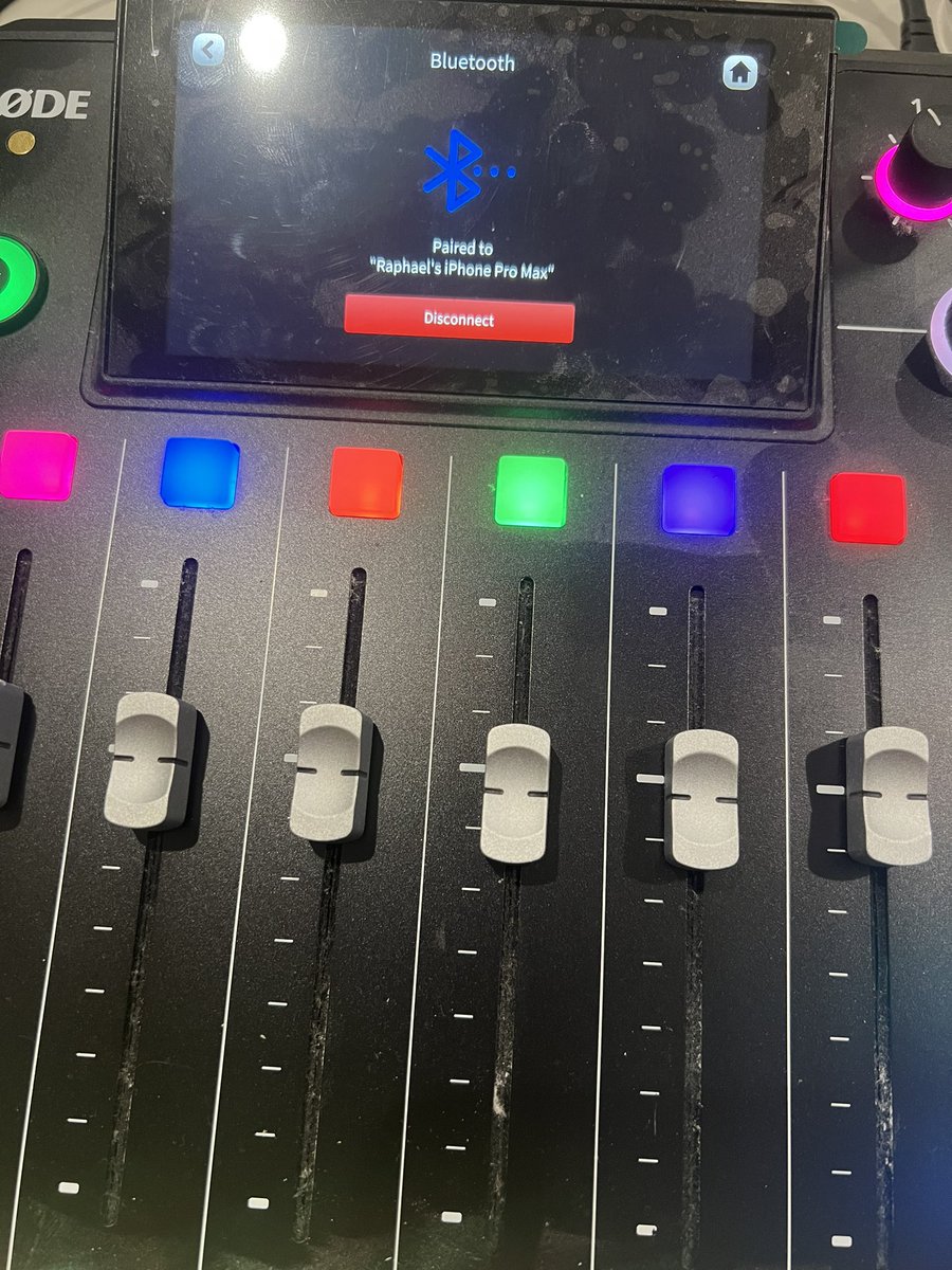 itsreallyraph's tweet image. Go to system and go to Bluetooth and pair it. You would need a RODE SC 19.
#rodecasterpro2