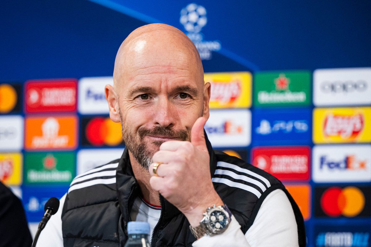 FabrizioRomano's tweet photo. 🔴 “You’re at a little bit of a point where the season could improve or another crisis, as we like to see from the outside…”.

🔴 Ten Hag: “Ah, you like it, eh? Okay that’s quite honest, you want to see it but we don’t care…”, told TNT. https://t.co/HWRxpl2eeb