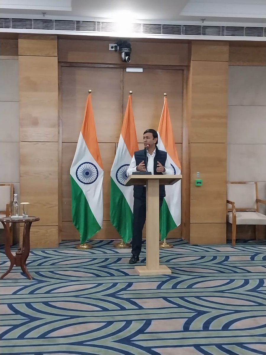 startupindia's tweet photo. The do's and dont's of equity dilution by startups were deliberated upon by Mr Mukul Singhal, Co - Founder and Partner, Pravega Ventures at the #StartupAngel workshop, New Delhi.
 
#StartupIndia #IVCA #DPIIT #AngelFunding #AngelInvestment https://t.co/Ns3c5eVJHS