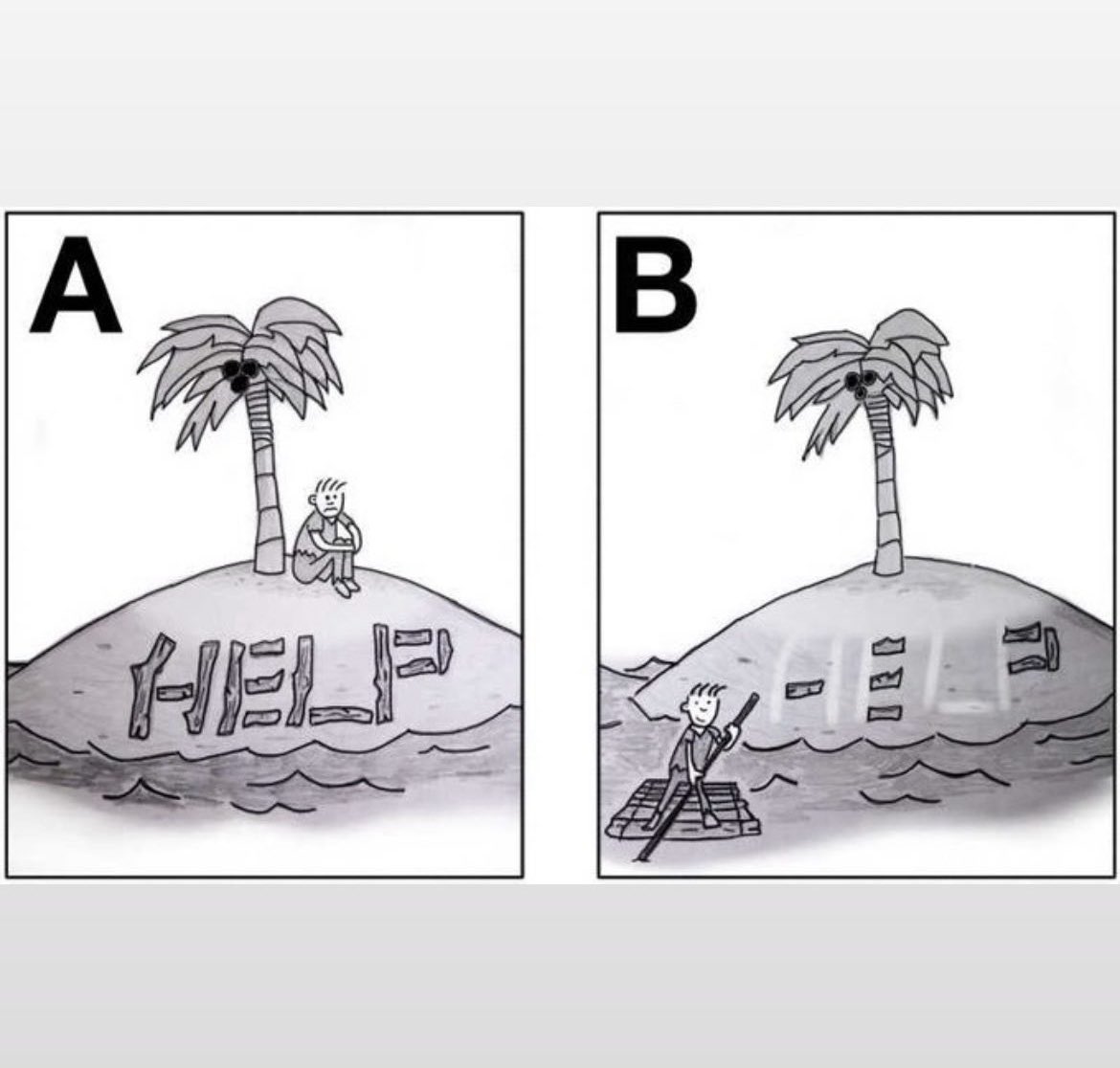 Tu eliges que hacer, o esperas a que te salven o te salvas tu solito (extrapólalo a la vida)

gm ☕️