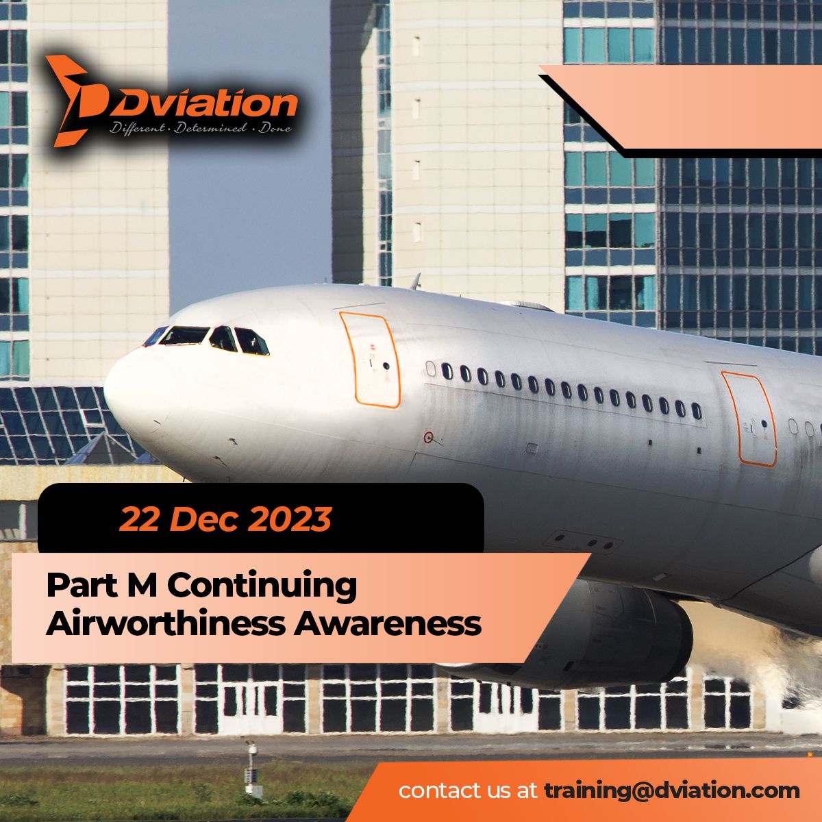 dviation_group's tweet photo. As we approach the final month of 2023, it’s a good time to reflect on the year and what we’ve accomplished. And it’s not too late to smash a few more goals – email training@dviation.com to enquire about our remaining courses for the year.
#aviationtraining #aviation #training https://t.co/AAVx2EL5Pr