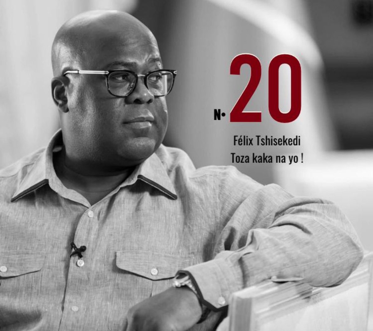 bry_kasonga's tweet photo. Cap vers le second mandat!
20/20 🔥

@Fatshi20 
#FATSHI_PRÉSIDENT #Fatshi20 https://t.co/5OBfUtKhGL