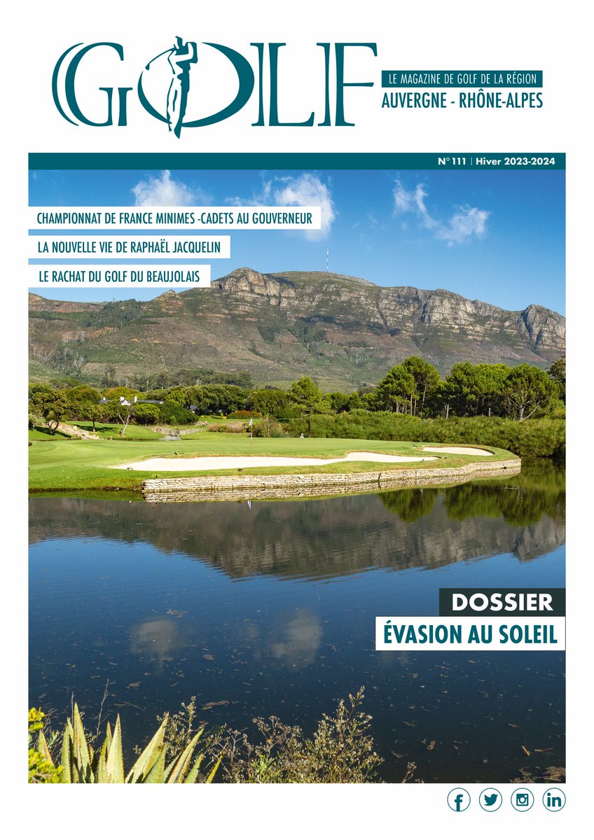 GolfRhoneAlpes's tweet photo. [NOUVEAU ] ⛳️
GOLF AUVERGNE RHÔNE-ALPES MAGAZINE HIVER est paru ! 
👉 https://t.co/4JCUIh9niZ

#magazine #RaiseOurGame #golf #sport #hiver #santé #evasio https://t.co/3av0bC3UO6