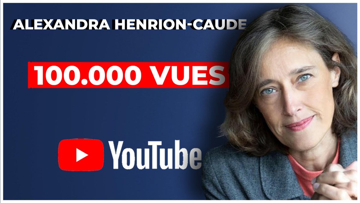 Ligne Droite • La matinale de RC (@ligne__droite) on Twitter photo 🔴Notre vidéo "Nouvelles rumeurs d’épidémie en #Chine : va-t-on encore tomber dans le piège ?" avec <a href="/CaudeHenrion/">Alexandra Henrion-Caude</a> cumule plus de 100.000 vues sur notre chaine #YouTube ! Merci à tous !
Pour la (re)découvrir :
👉youtu.be/p3td5HWM7vE 🔴Notre vidéo "Nouvelles rumeurs d’épidémie en #Chine : va-t-on encore tomber dans le piège ?" avec <a href="/CaudeHenrion/">Alexandra Henrion-Caude</a> cumule plus de 100.000 vues sur notre chaine #YouTube ! Merci à tous !
Pour la (re)découvrir :
👉youtu.be/p3td5HWM7vE