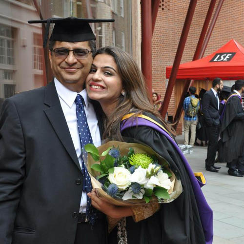 'I flew to my daughter’s graduation in between my chemo cycles (the two weeks break). She said that she wouldn’t attend the graduation unless I was there. I think that is what truly mattered...And that is the crux of me fighting my disease,' says Dr Tabish