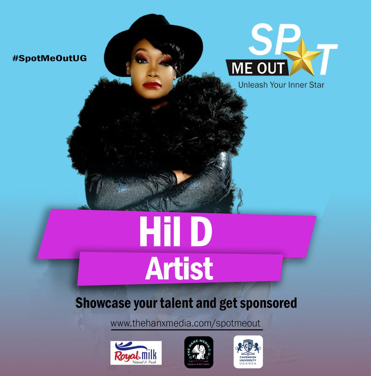 Spotmeout256's tweet photo. 🎙️ Performance Line Up: ⭐ Hil D

📍Venue: @CavendishUg 

#SpotMeOut #spotmeoutug https://t.co/VJvYlnEjlH