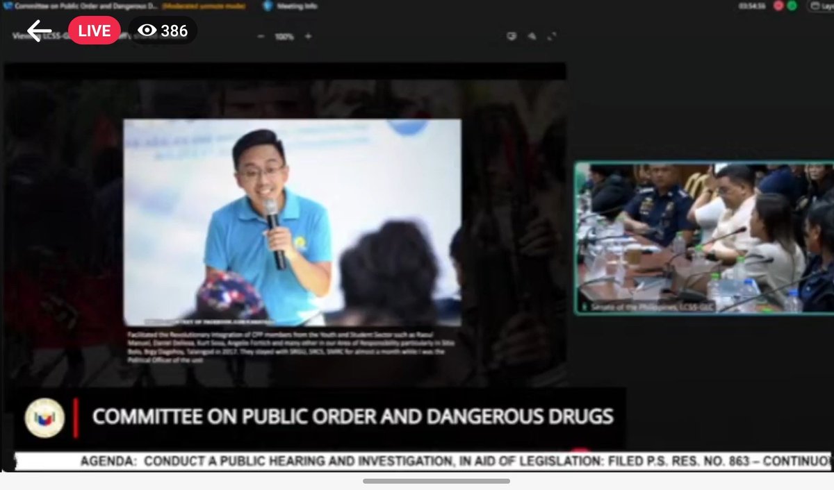 Terror-tagging Cong. Raoul Manuel, being the genuine representative of the youth in Congress, is an attack to all youth, to our parents, to the rights of Filipinos IN OUR FREEDOM TO EXPRESS AND CRITIQUE, within our schools or even outside.

#ProsecuteDuterte
#ProsecuteBato