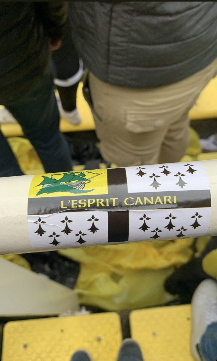 [Ligue 1] Journée 13 FCN 0 : 0 HAC Une quinzaine d’EC présents. #EspritCanari #EC02 #FCN #Naoned #Nantes