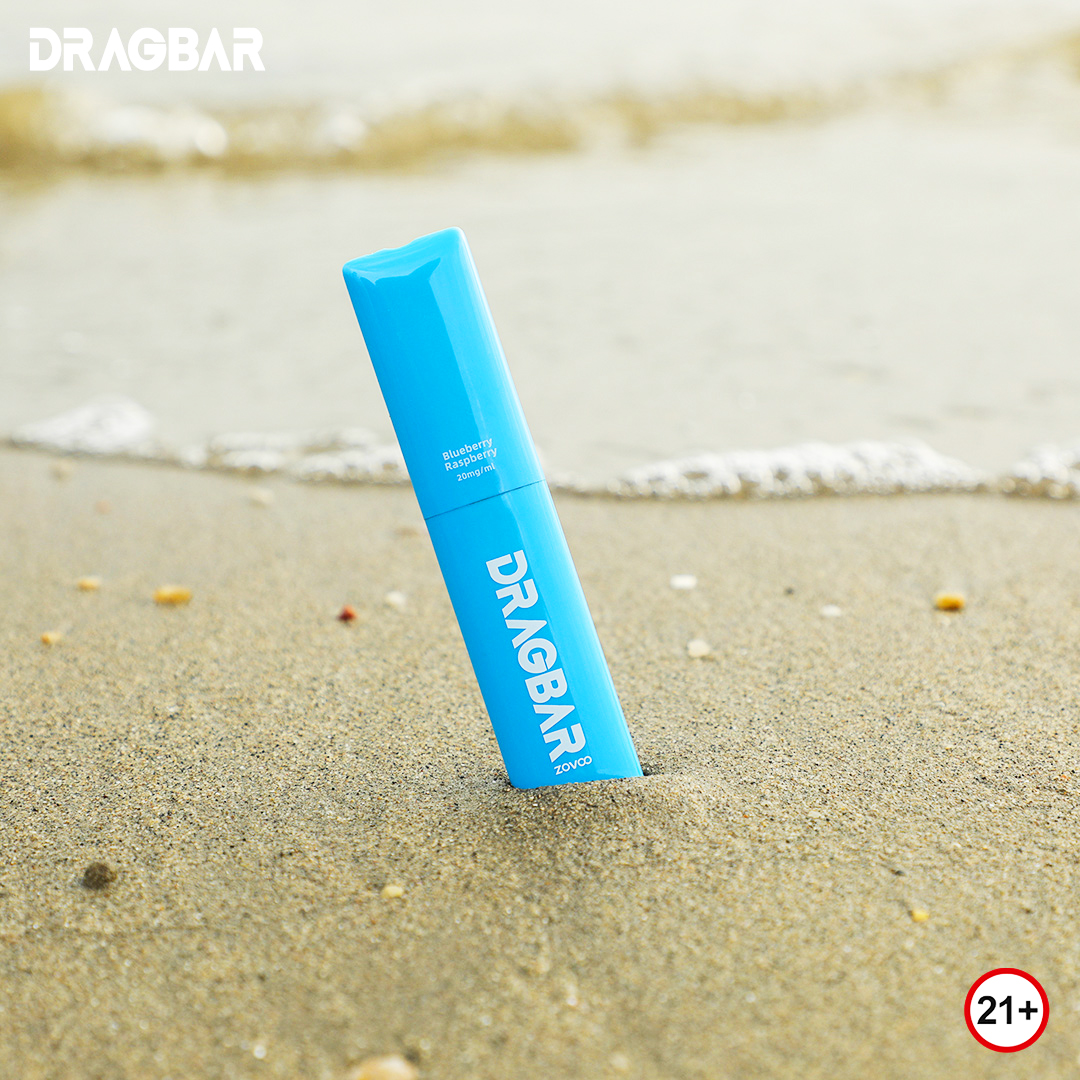 Take a moment to unwind, breathe in the refreshing sea breeze, and let DRAGBAR transport you to a coastal paradise.🏖💨 

#dragbar #TrySlim #vapebreak #vapeon #vaping #vapefriends #vapelyfe #vaping #ecigarette #VapeStyle