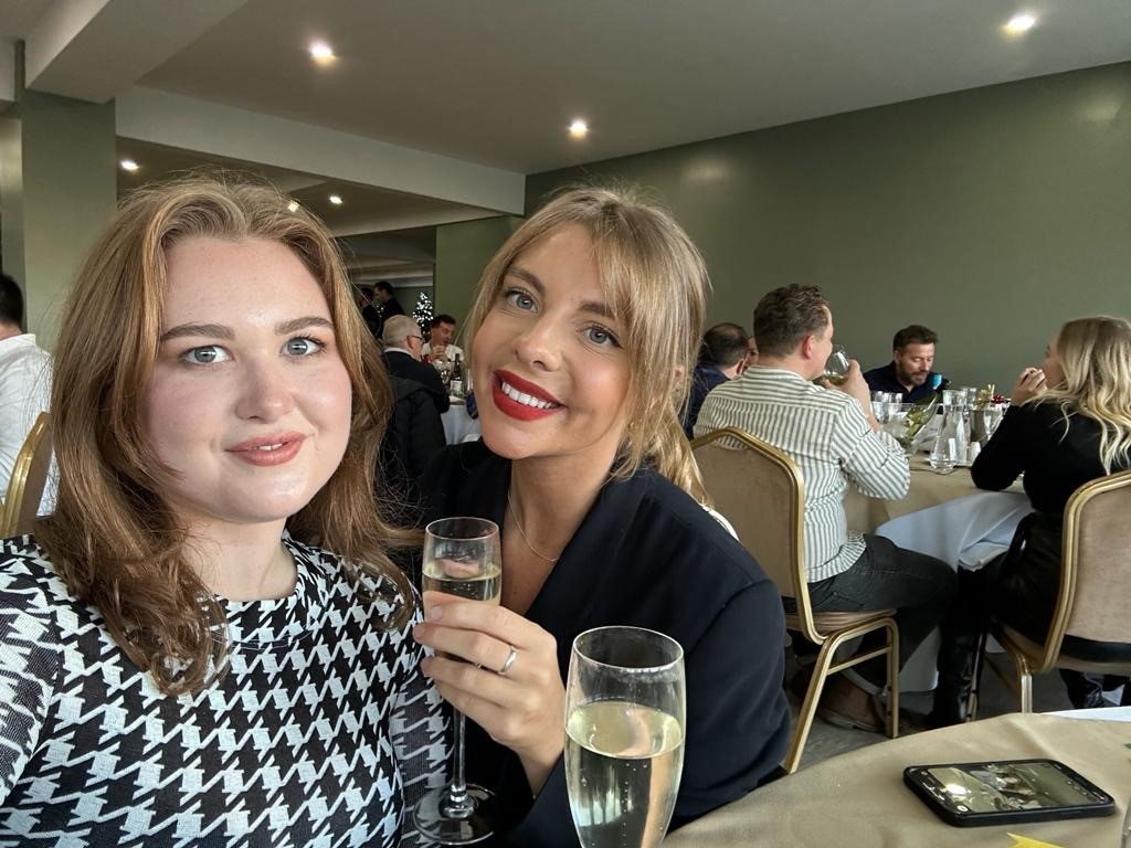 Madison Brown and <a href="/bramleylexi/">Lexi Bramley</a> enjoyed a brilliant evening at The Social Manchester Christmas party last Friday 🥂 

#networking #CHRISTMASPARTY2023 #Manchester