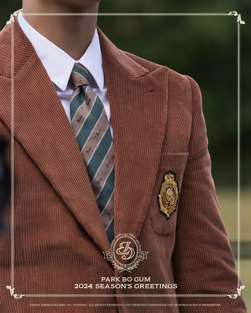 THEBLACKLABEL's tweet photo. PARK BO GUM 2024 SEASON'S GREETINGS
MOOD POSTER 4

▫️ PRE-ORDER｜2023.11.20 - 2023.12.17
▫️ RELEASE｜2023.12.18
▫️ https://t.co/RS10QMFY6A

#박보검 #PARKBOGUM #SEASONSGREETINGS
#THEBLACKLABEL #더블랙레이블 https://t.co/C5ar6yRbPP