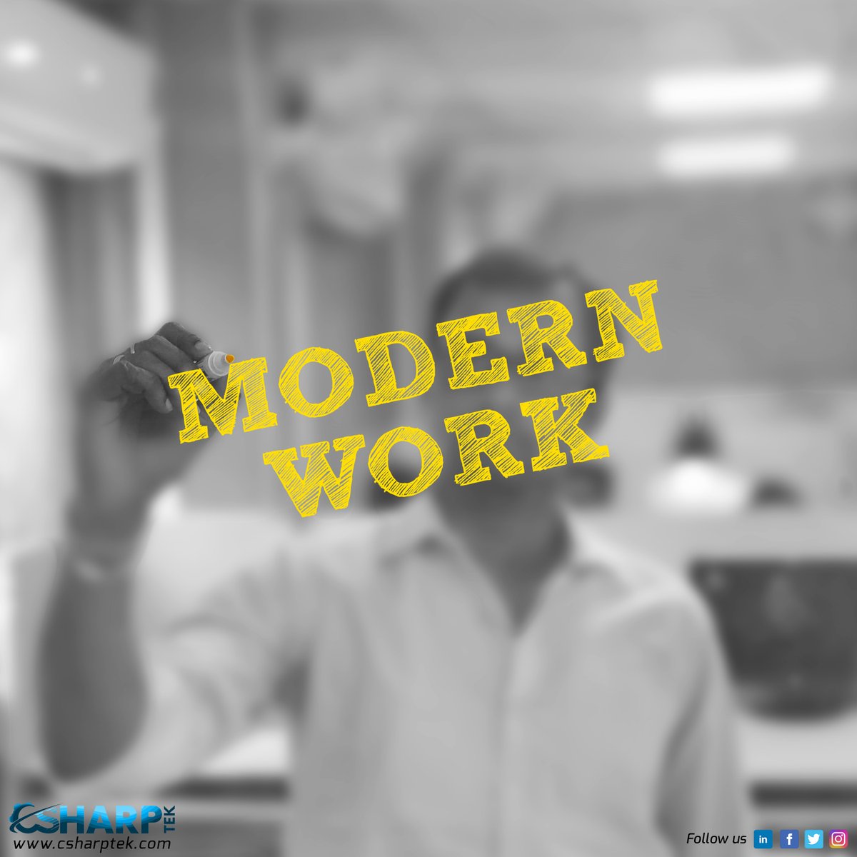 Empower your business with <a href="/csharptek1/">Csharptek- Microsoft Solutions Partner</a>'s Modern Work solutions—seamless collaboration, heightened productivity, secure remote access. Shape the future of work together! #modernwork #DigitalTransformation  #remotework #csharptek