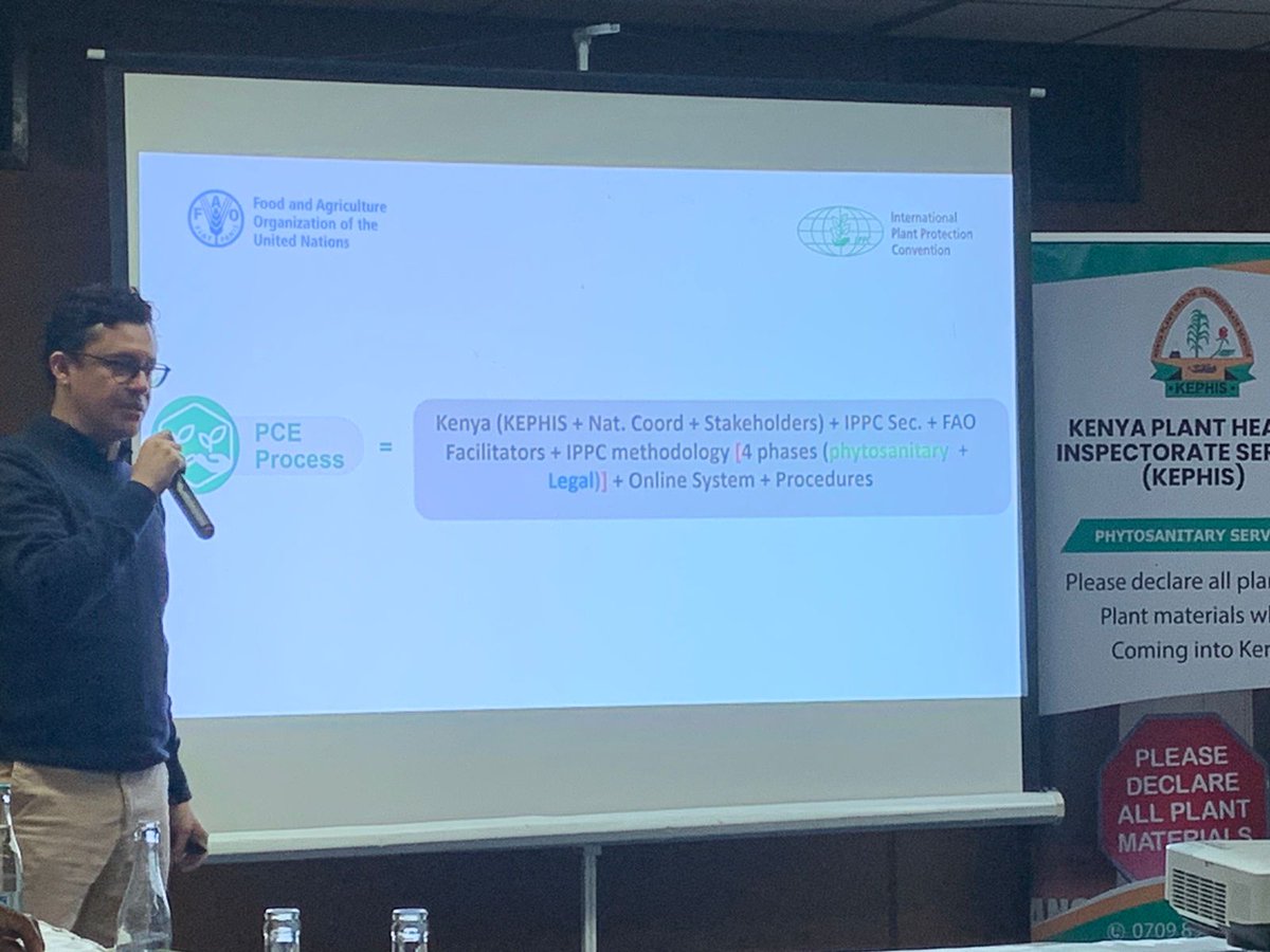 ManiocMorag's tweet photo. 🌿 Thrilled to collaborate with @KephisKe, utilizing the Phytosanitary Capacity Evaluation (PCE) tool by @FAO. Exciting steps in strengthening global phytosanitary measures! 🌐🤝 
#Collaboration #PCETool #FAO #KEPHIS #Agriculture #GlobalImpact #IITA #Sustainability https://t.co/xE38rXjqdM