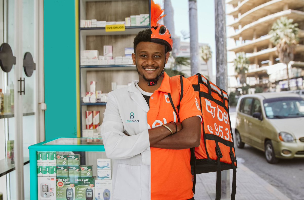 Exciting News! 🚀 beU Delivery is thrilled to announce our groundbreaking partnership with CheMed, a leading Pharmacy platform. Together, we're redefining convenience by ensuring swift and secure deliveries of all your pharmacy needs. 💊🚴‍♂️

☎️ 9798