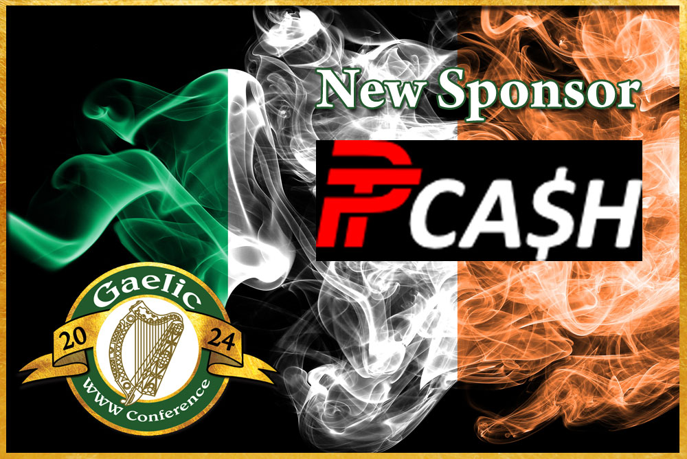 Thank you, PTCash for being Sponsor @ Gaelic WWW Conference 2024. wwwconferences.com/gaelic #gwcireland #webmastermeeting #decisionmakers #affiliatemarketing