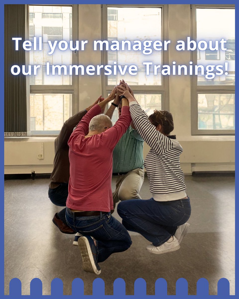 thebridge_bxl's tweet image. Interested in organising a special activity for your workplace?💼👔🏢

Then talk to your manager about our Imemersive Trainings!🤩

More info👉 thebridge.brussels/corporate

#ImmersiveTraining #WorkTraining #Training #PublicSpeaking #ConnectingThroughCulture