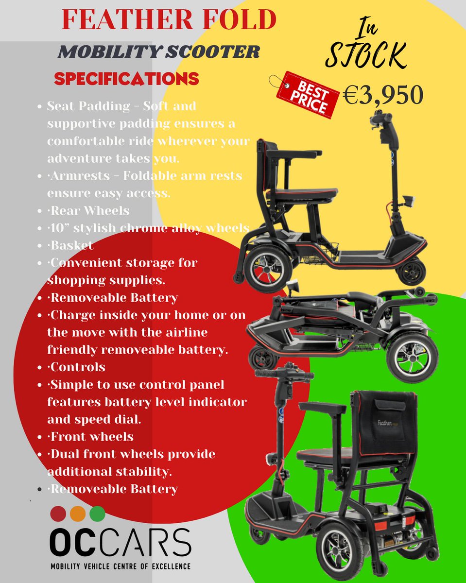 Before making a purchase, it's advisable to verify this information by checking OC Cars &amp; Mobility Ltd's official website occars.ie or contacting them directly whats App: 083 068 1263 Tel: 01 8332301.