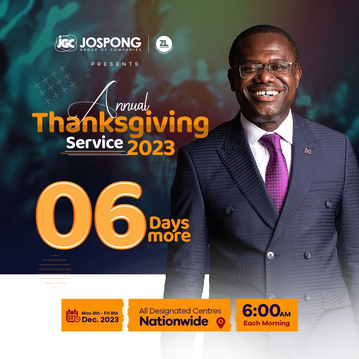 Just SIT DOWN and reflect on what the Lord has done for you throughout the year. It might not have been perfect but the Speaker has spoken for you.
#JGCThanksgiving2023 
#Gistlover 
#Jospong