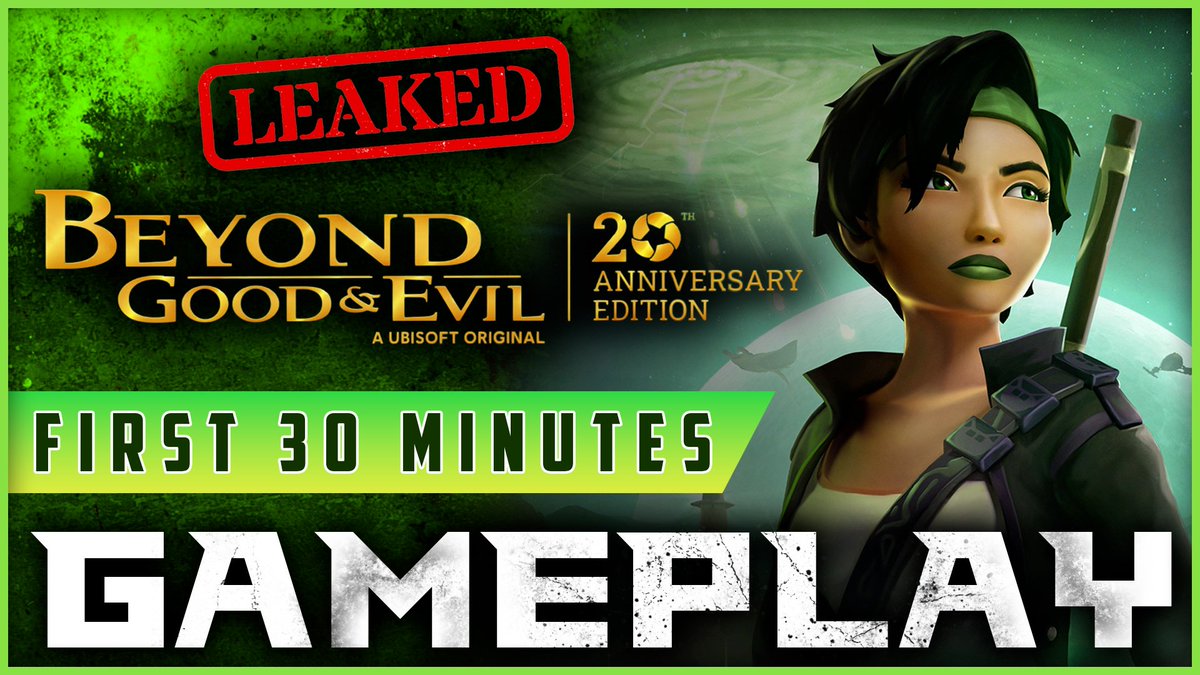 Cheevo_Guides's tweet photo. 🚨UPLOAD ALERT🚨
🎮 Beyond Good &amp; Evil 20th Anniversary Edition
📺4K GAMEPLAY (First 30 Minutes)
https://t.co/NfkP36mWEt
_______________________
#BeyondGoodAndEvil #VideoGames https://t.co/8PtB0CPhyo