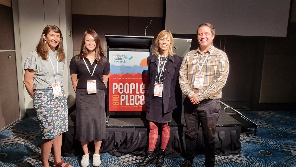Fabulous presentations on mood disorders from our ASBDD EMCR stars at SMHR 2023 in Perth. Come and join us! <a href="/ASBDD_EMCR/">ASBDD EMCR</a> <a href="/SMHR/">SMHR</a> <a href="/KMD_research/">Katie Douglas</a> <a href="/MTennantOtago/">Matthew Tennant</a> <a href="/jenmnicholas1/">Jen Nicholas</a> @ZoeSJ_Liu