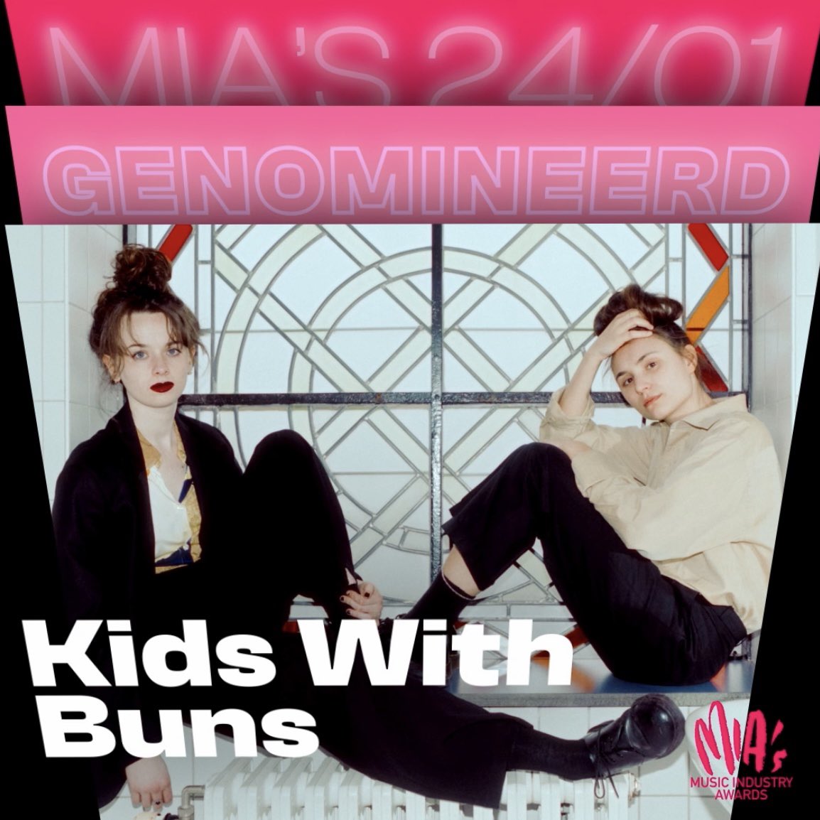 WE ZIJN GENOMINEERD VOOR TWEE MIA’S?!!! Stem op ons in de categorieën ‘alternative’ en ‘groep’ via mias.be 🧡 

#mias2023 <a href="/vrt1be/">VRT 1</a>