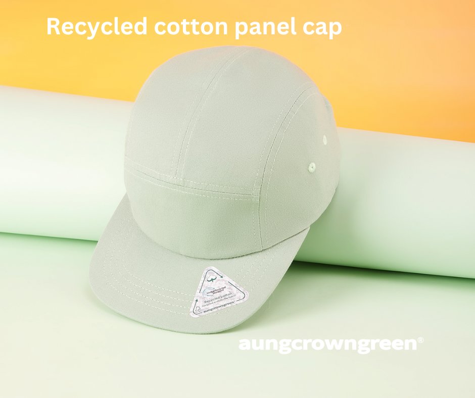 acgreencustom's tweet photo. Step into sustainability with aungcrowngreen®'s regenerated cotton panel cap. #aungcrowngreen #recycledcotton #sustainablefashion #ecofriendly #panelcap
Web: https://t.co/DgjE0QnIUi https://t.co/kxcdRgKlra